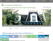 Tablet Screenshot of miltonparc.org